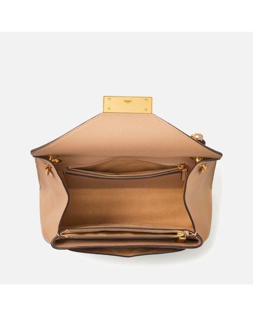 Kate Spade Natural Gramercy Pebbled Leather Shoulder Bag