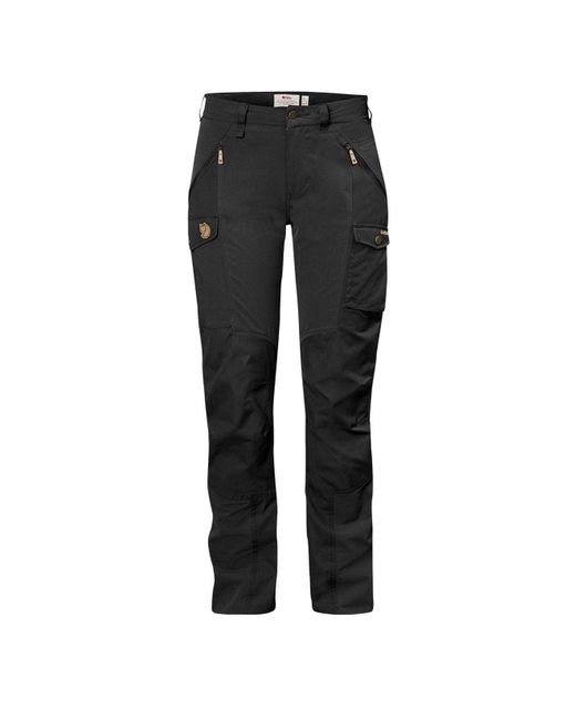 Fjallraven Nikka Trousers Curved Black 