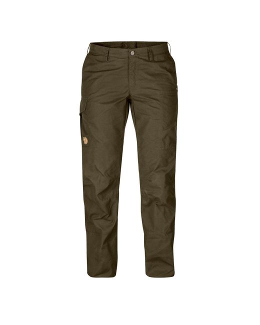 Fjallraven Karla Pro Trousers Curved Dark Olive in Green | Lyst