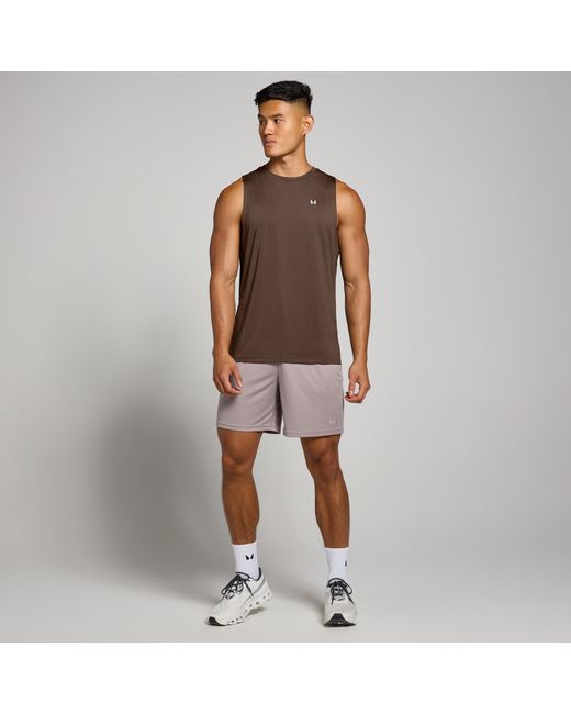 Mp Brown Training Tank for men