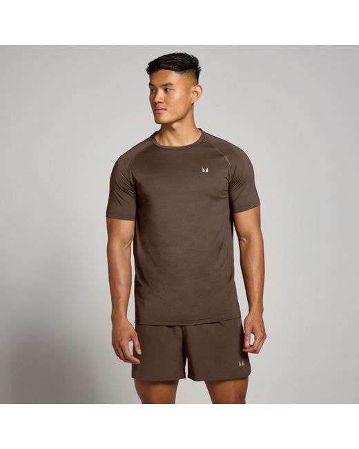 Mp Brown Training T-Shirt for men