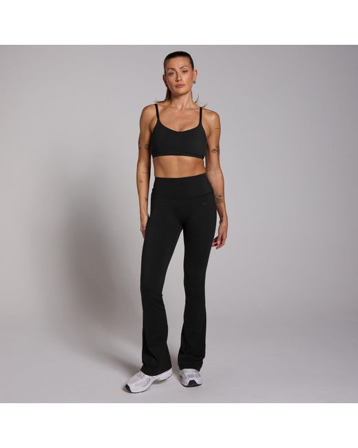 Mp Black Teo Tall Flared Leggings