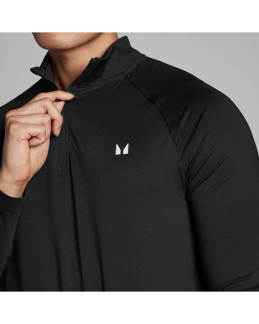 Mp Black Training 1/4 Zip for men