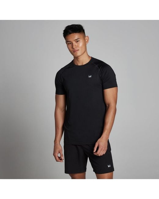 Mp Black Training Short Sleeve T-shirt for men