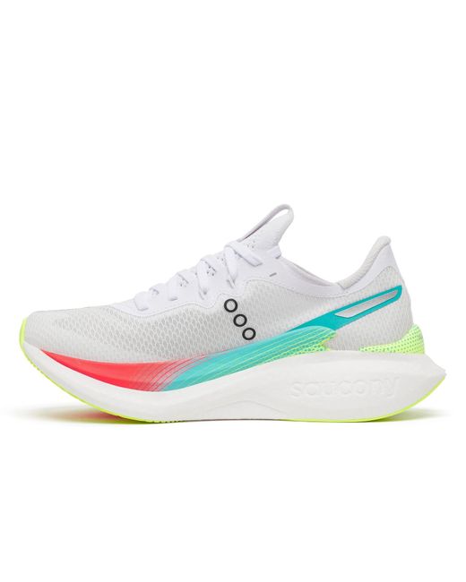 Saucony White Endorphin Pro 5 Trainers