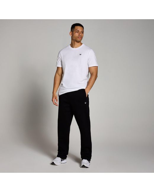 Mp Black Rest Day Straight Leg Jogger for men