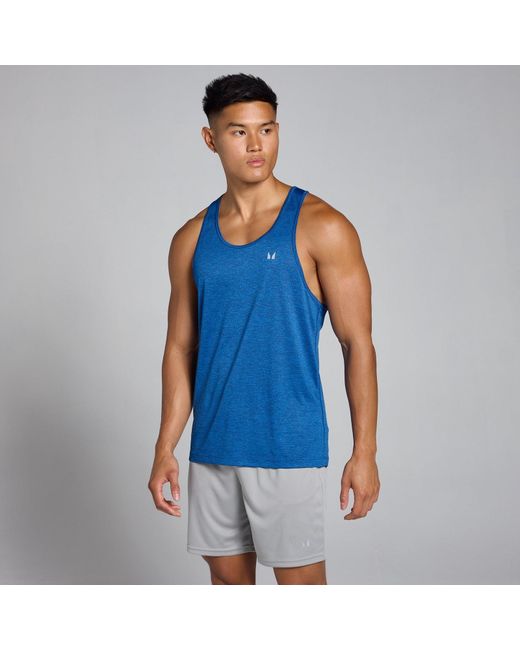 Mp Blue Teo Marl Vest for men