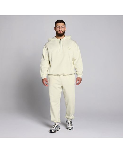 Mp White Teo Oversized Joggers for men