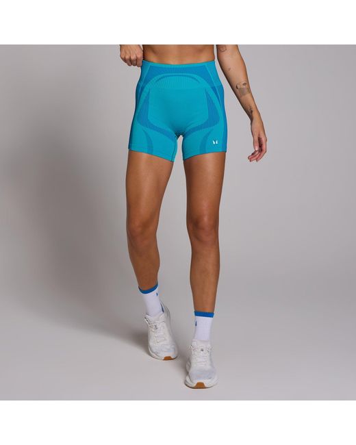 Mp Blue Teo Seamless Hybrid Shorts