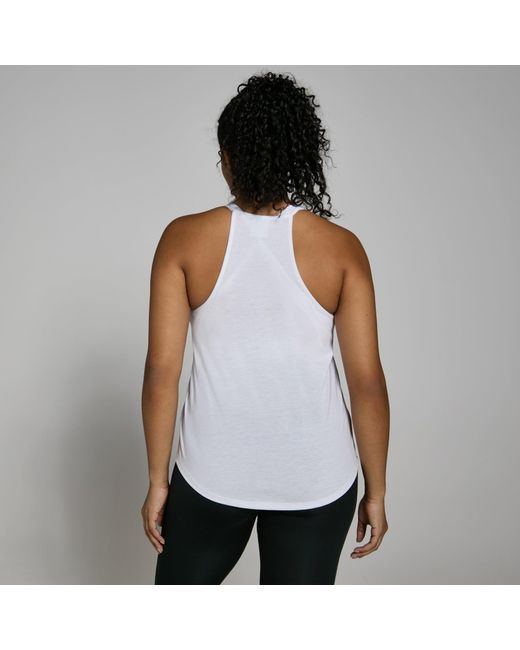 Mp White Training Strappy Vest