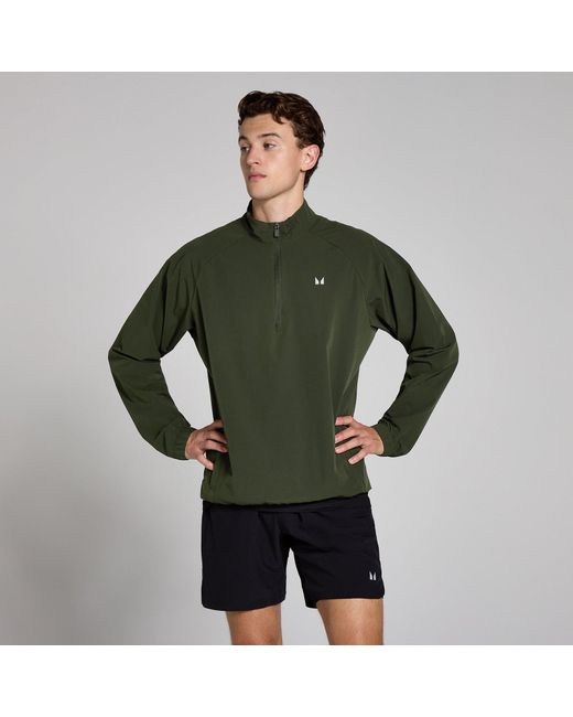 Mp Green Lightweight Windbreaker for men