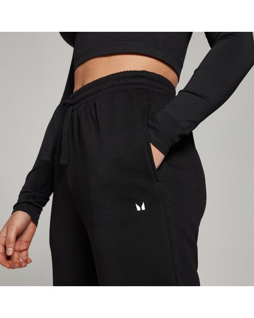 Mp Black Basics Straight Leg Joggers
