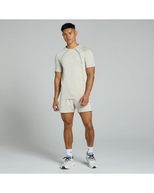 Mp Gray Teo Panel T-Shirt for men