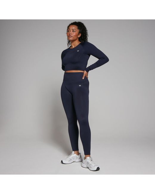 Mp Blue Shape Seamless Leggings