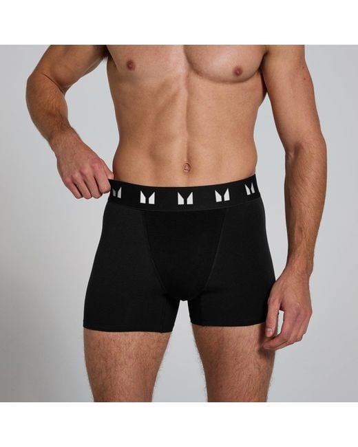 Mp Black Boxers (3 Pack) for men