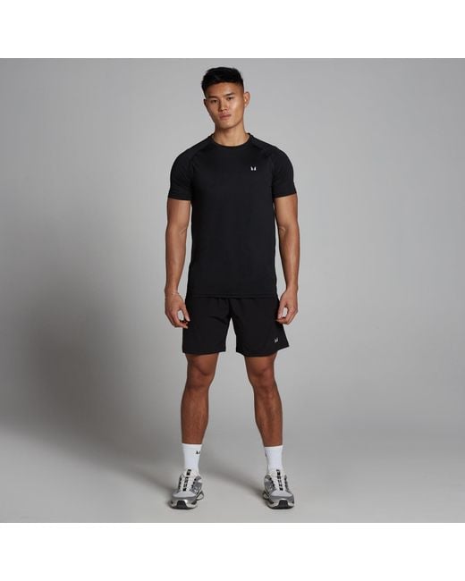 Mp Black Woven Training Shorts for men