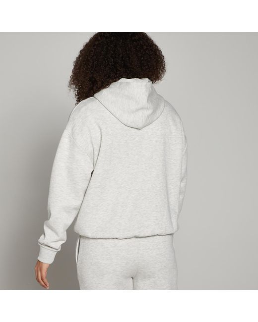 Felpa Con Cappuccio Vestibilità Oversize Basics Da Donna di Mp in Gray