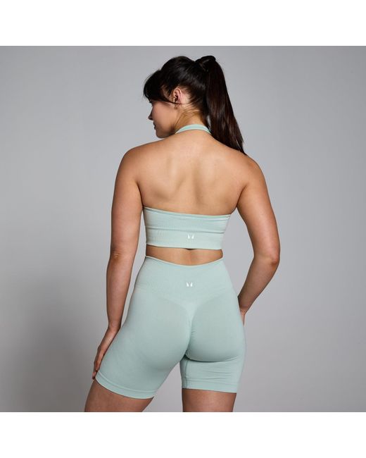 Mp Green Teo Seamless Halter Neck Bra