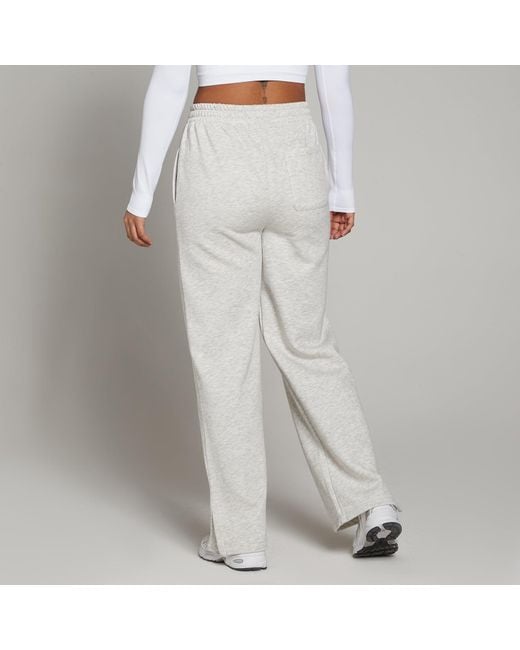 Mp Gray Basics Straight Leg Joggers