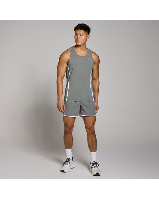 Mp Gray Teo Binding Vest for men