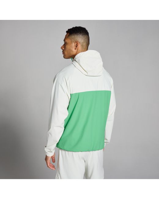 Giacca Bicolore Velocity Da Uomo di Mp in Green da Uomo