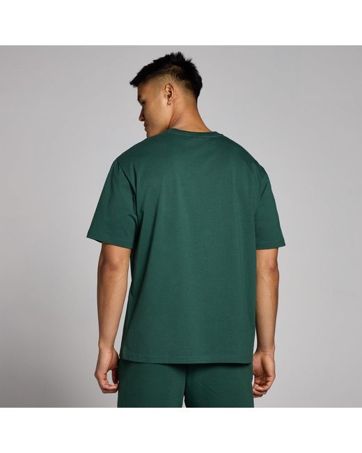 Mp Green Rest Day Oversized T-Shirt for men