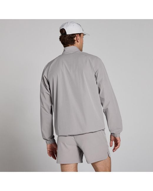 Mp Gray Lightweight Windbreaker for men