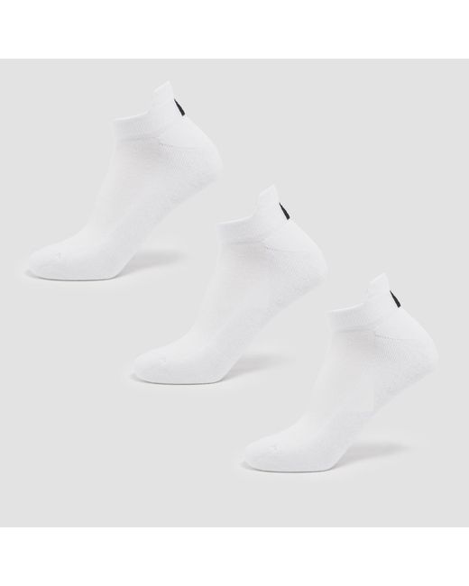 Mp White Unisex Trainer Socks (3 Pack)