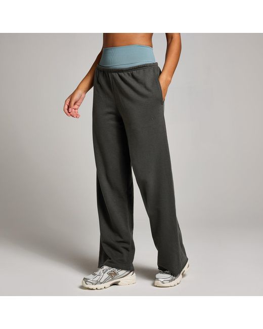 Mp Gray Teo Mid-Rise Straight Leg Joggers