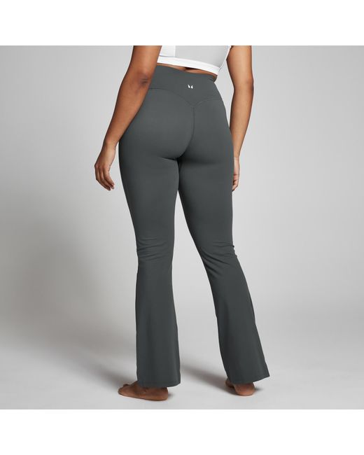 Mp Gray Teo Flared Leggings