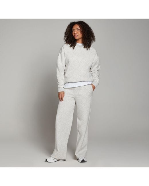 Mp Gray Basics Straight Leg Joggers
