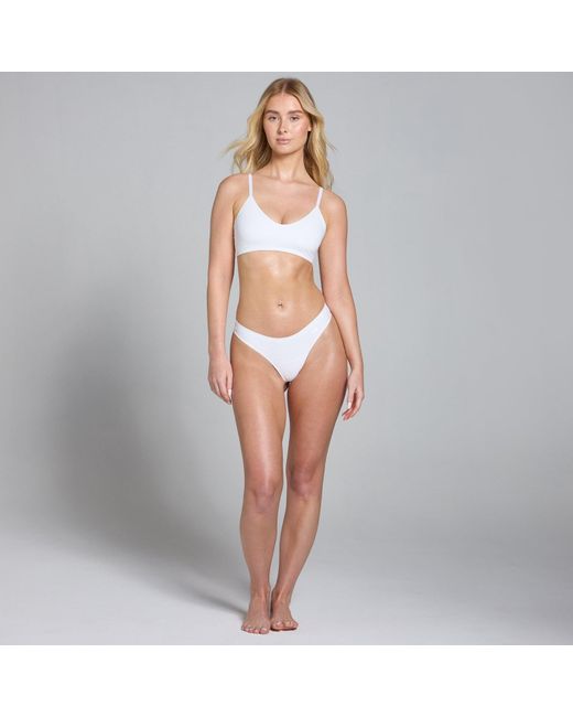 Mp White No Vpl Bra