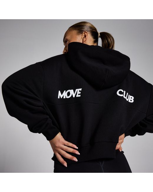 Mp Black Teo Zip Through Hoodie