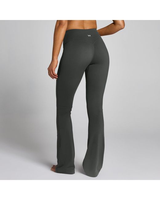 Mp Gray Teo Flared Leggings