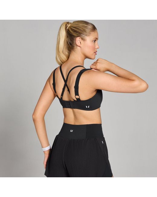 Mp Black Teo Double Layer Sports Bra