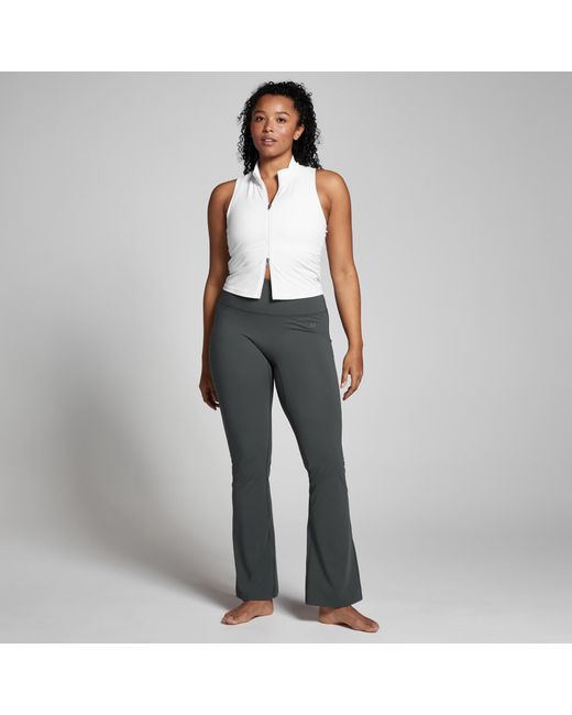 Mp Gray Teo Flared Leggings