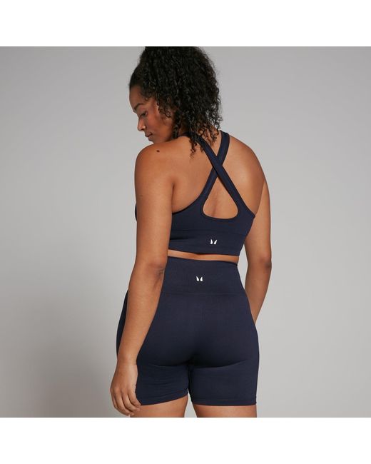 Mp Blue Shape Seamless Sports Bra