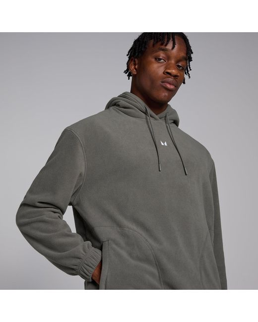 Mp Gray Overhead Fleece for men