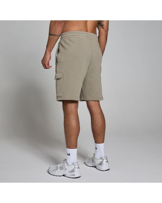 Mp Brown Cargo Sweatshorts for men