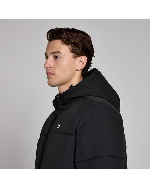 Mp Black Short Puffer for men