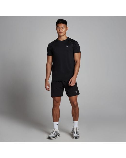 Mp Black Training Short Sleeve T-shirt for men