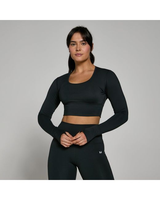 Mp Black Power Long Sleeve Top
