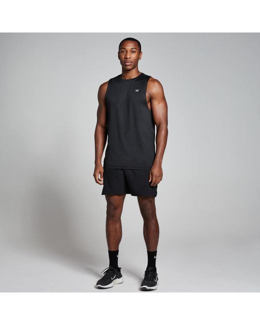 Mp Black Training Tank Top for men