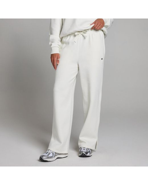 Mp White Basics Straight Leg Joggers