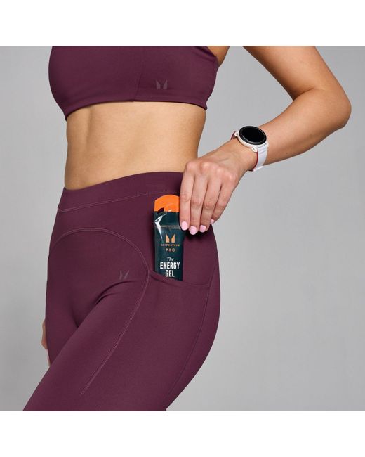 Mp Purple Velocity Pocket Leggings