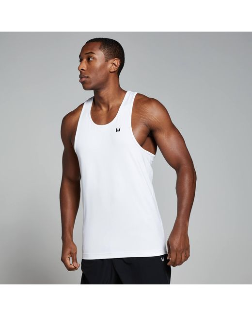 Mp White Training Vest for men
