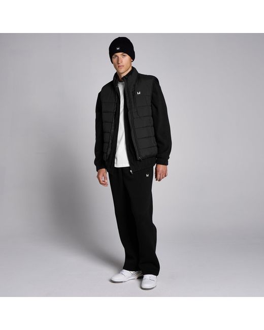 Mp Black Light Padded Gilet for men