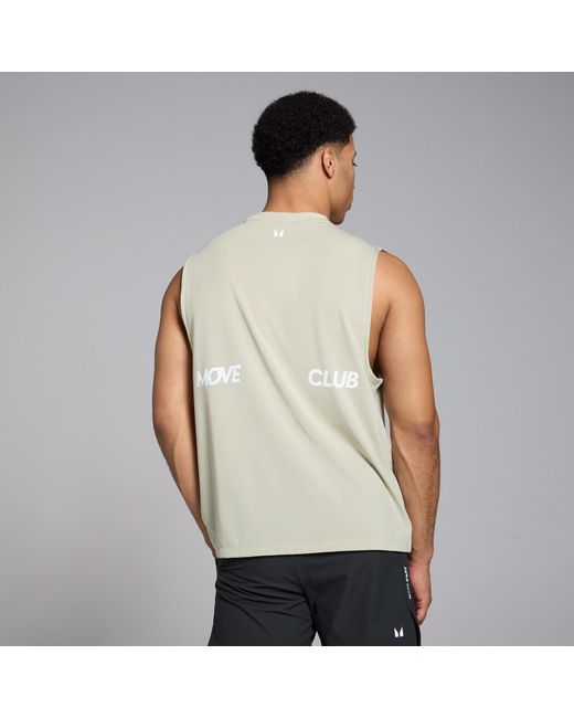 Canotta Oversize Con Staa Teo Da Uomo di Mp in Natural da Uomo