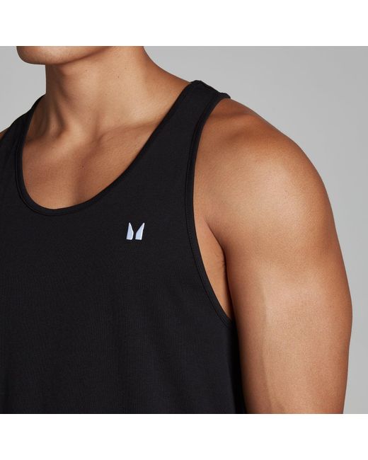Mp Black Rest Day Vest for men