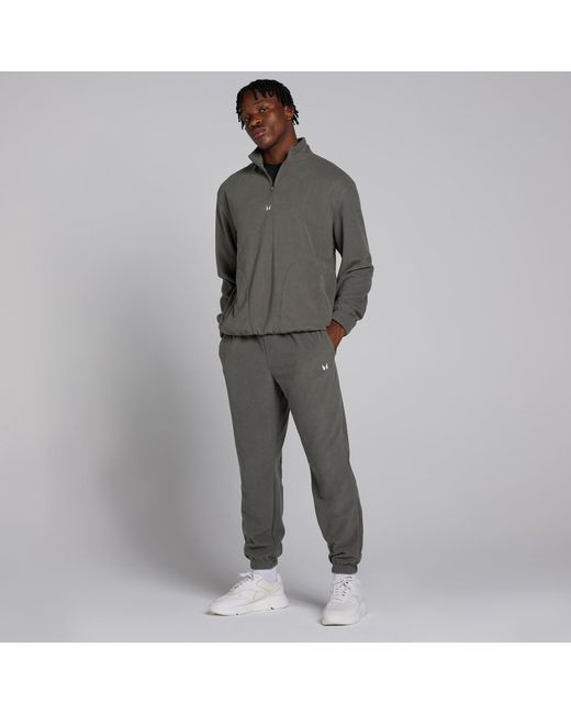 Mp Gray Fleece Joggers for men